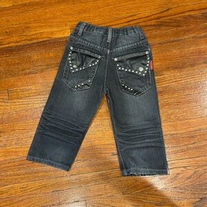 BABY ROCKER GS115 jeans leather detailing
